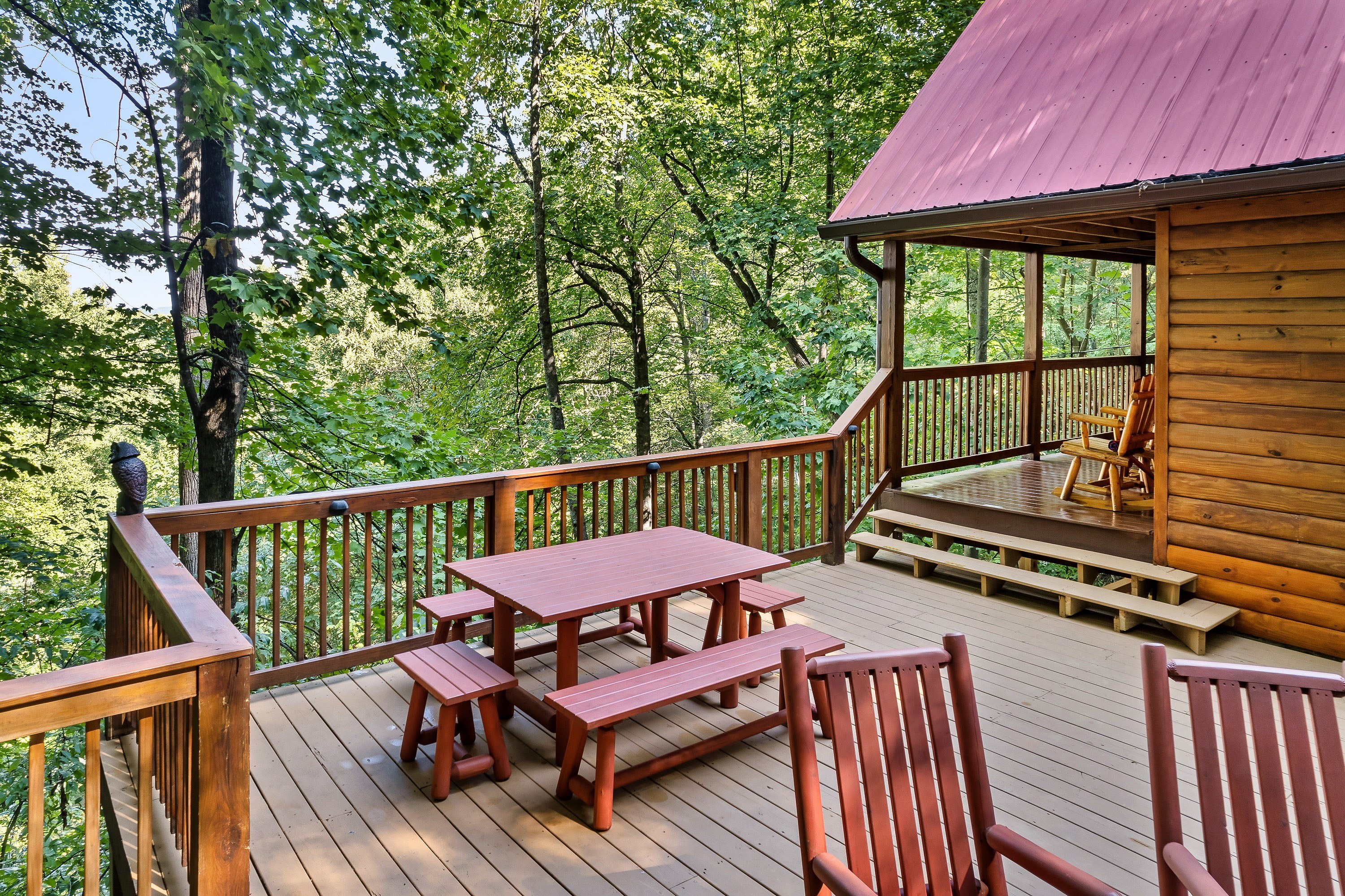 Furnished Deck | Private Hot Tub | Gas Grill