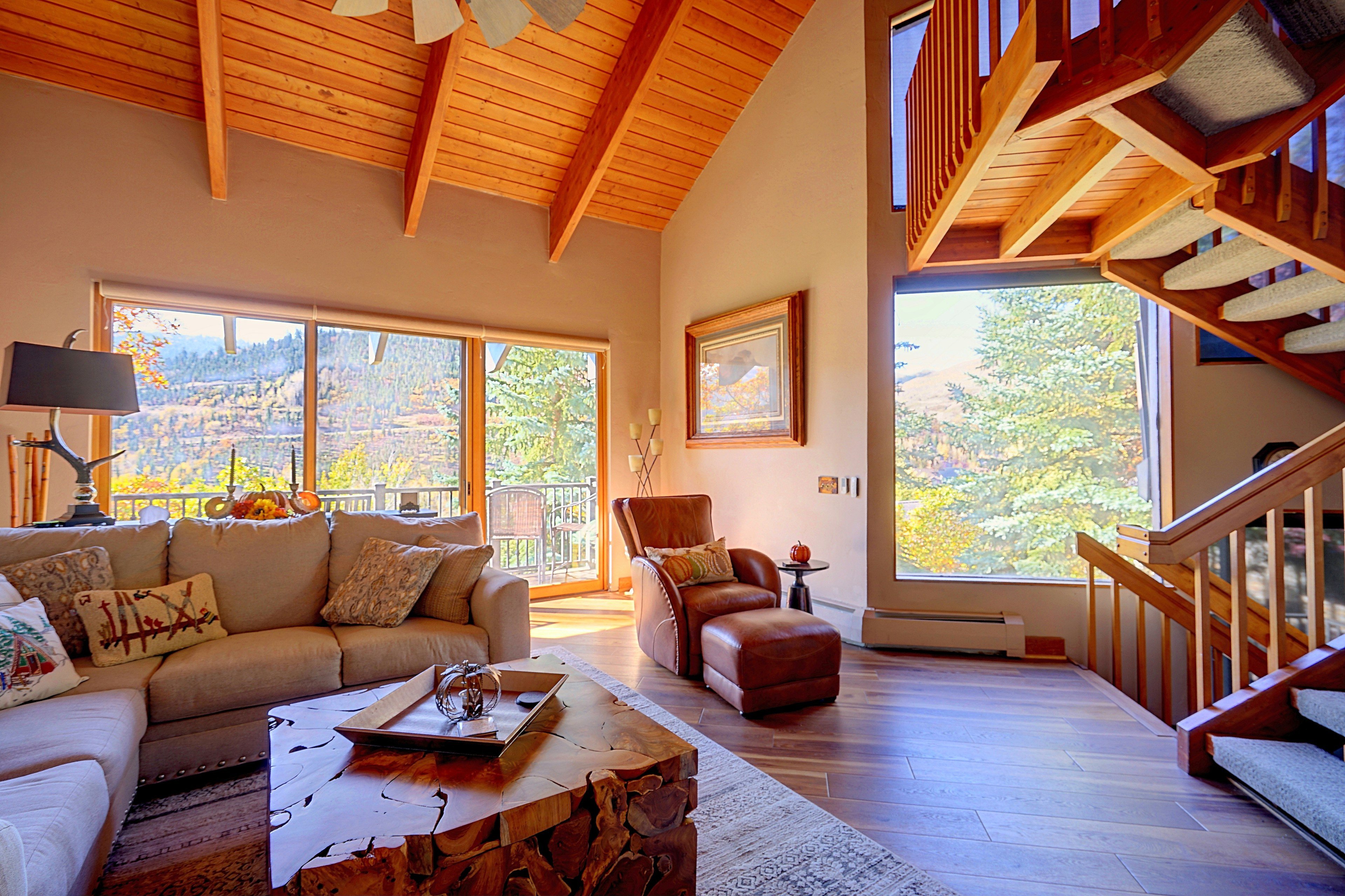 Dining Area | Floor-to-Ceiling Windows
