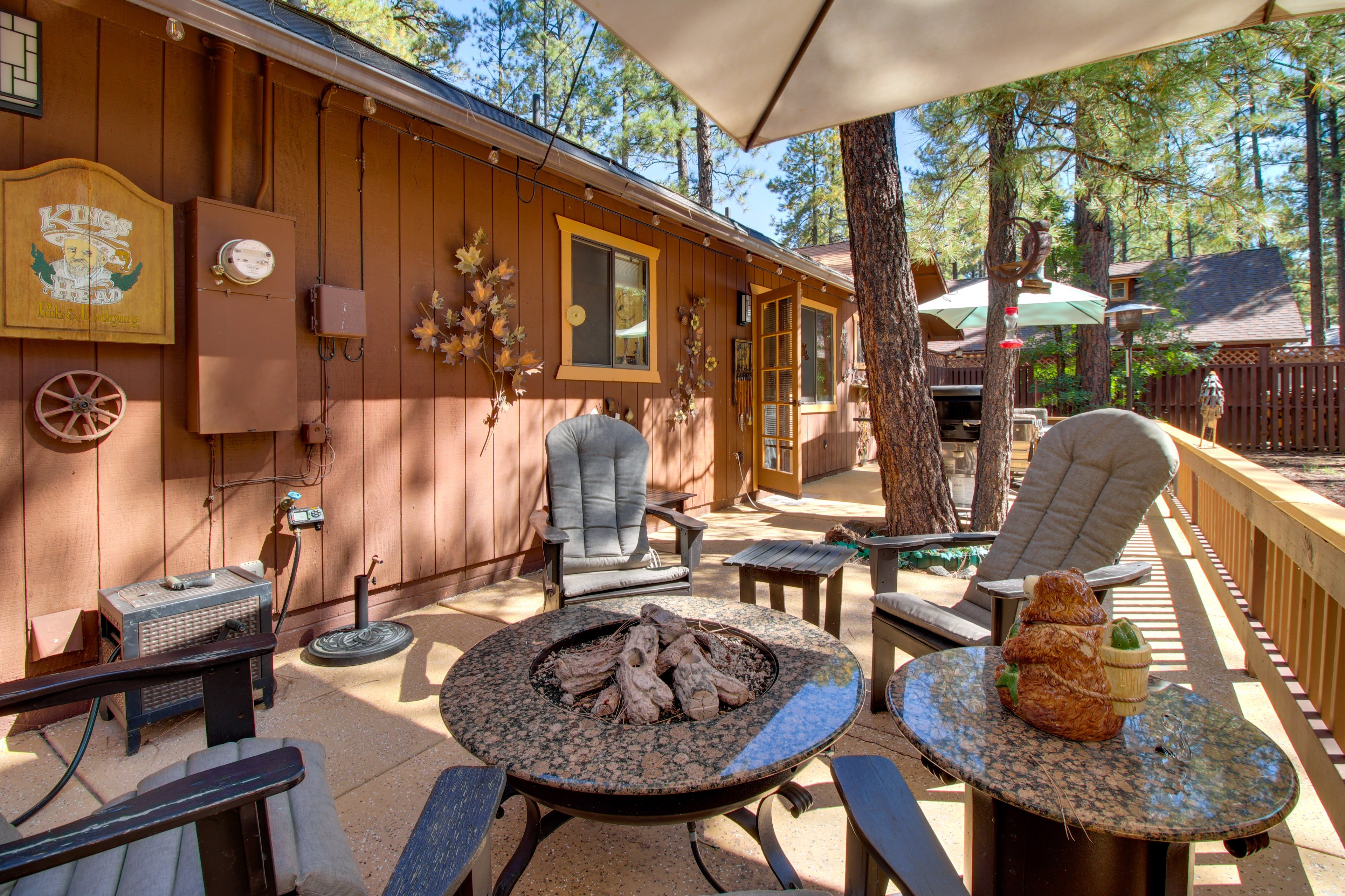 Pinetop Vacation Rental | 2BR | 2BA | 1,200 Sq Ft