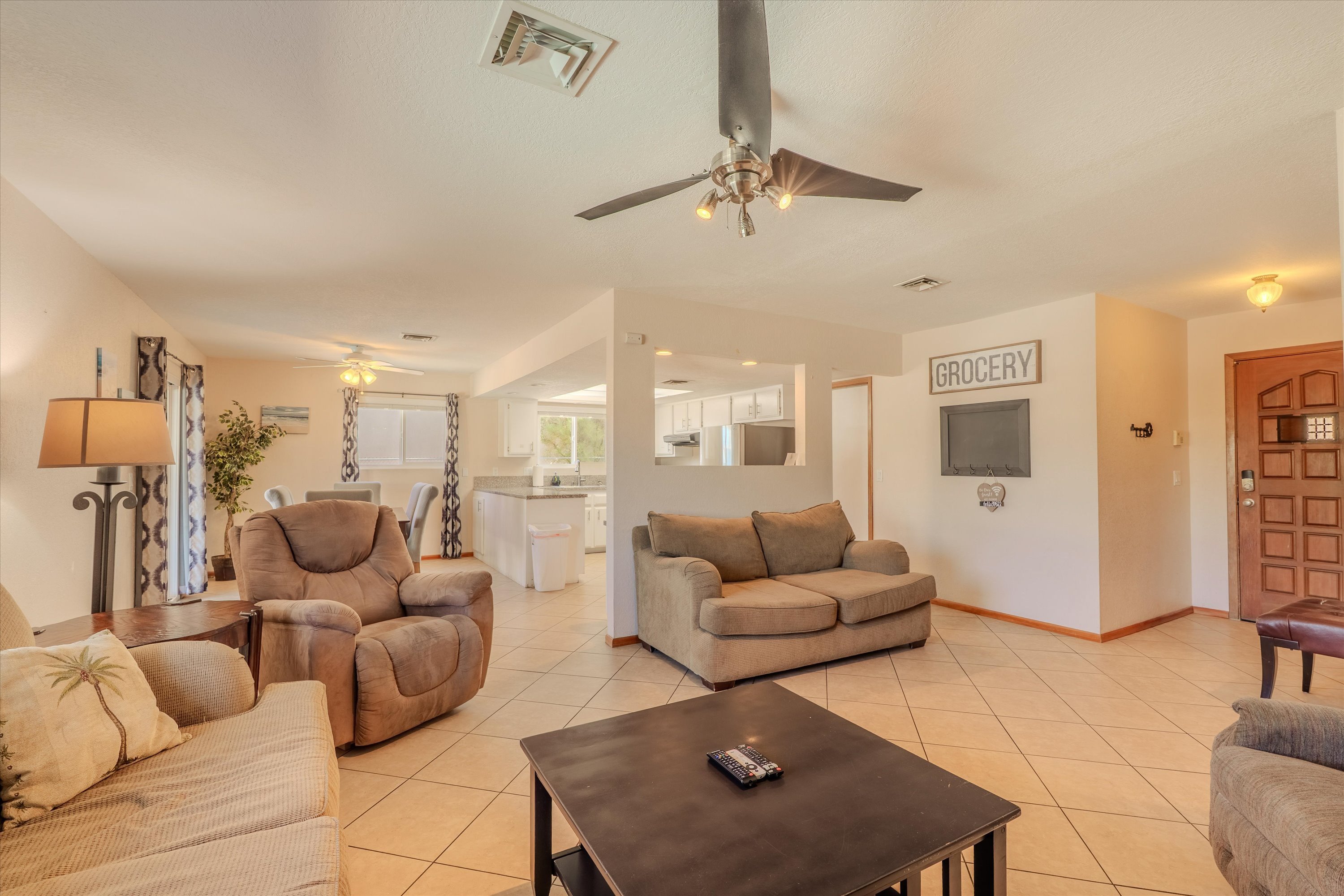 Living Room | Smart TV | Central Heat & A/C