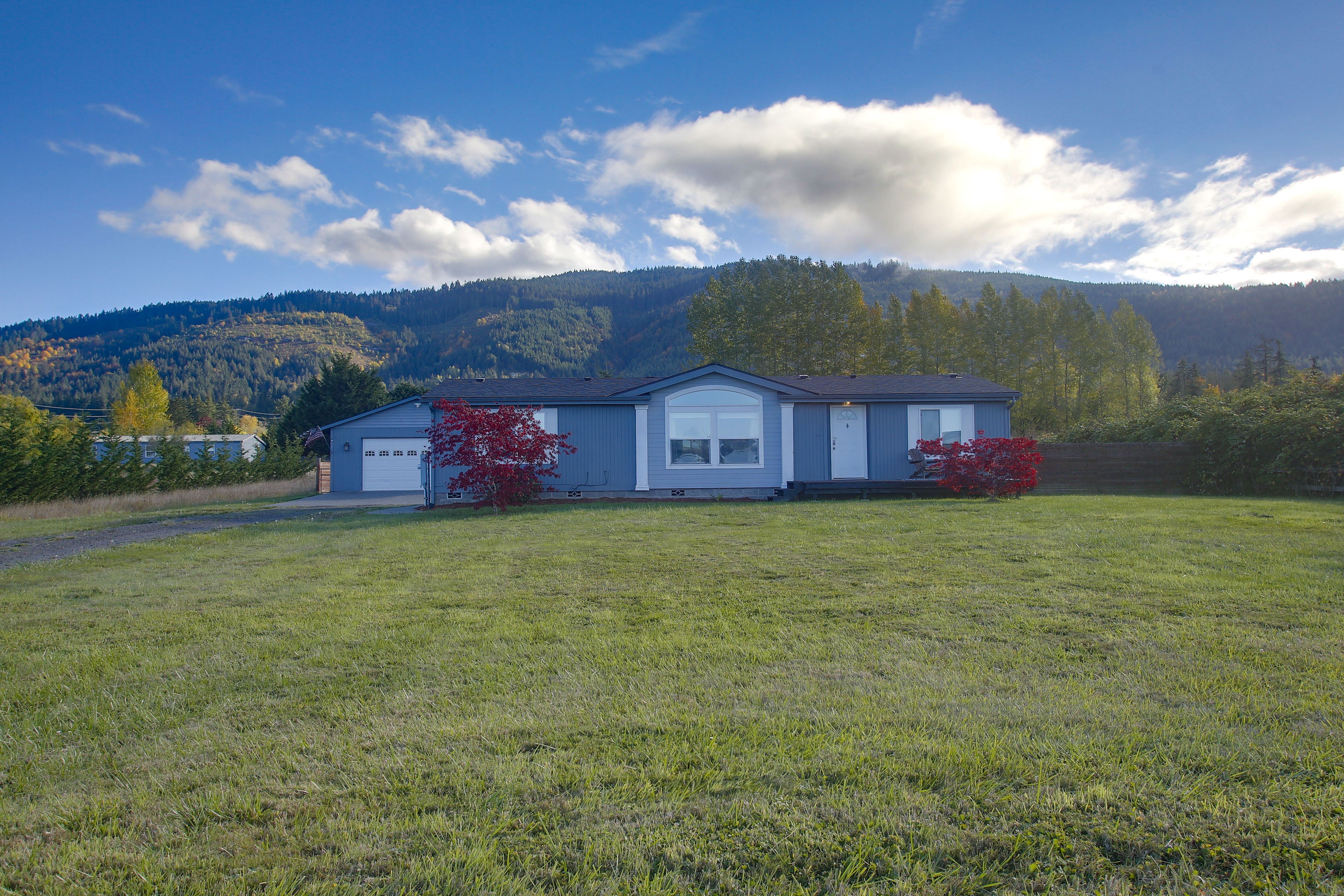 Exterior | Mountain Views | Single-Story Home