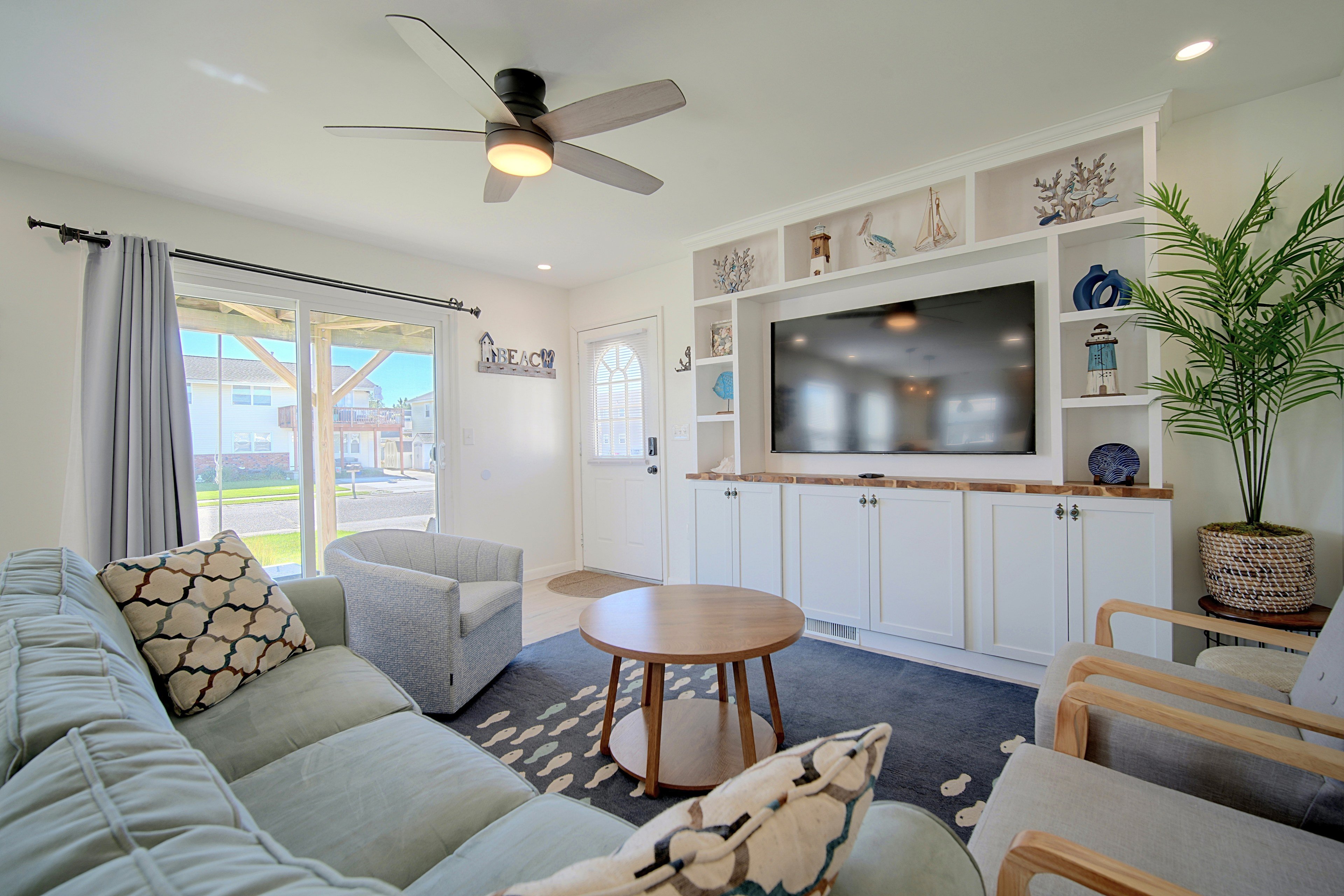 Brigantine Vacation Rental | 3BR | 1.5BA | 1,100 Sq Ft | 3 Stairs Required