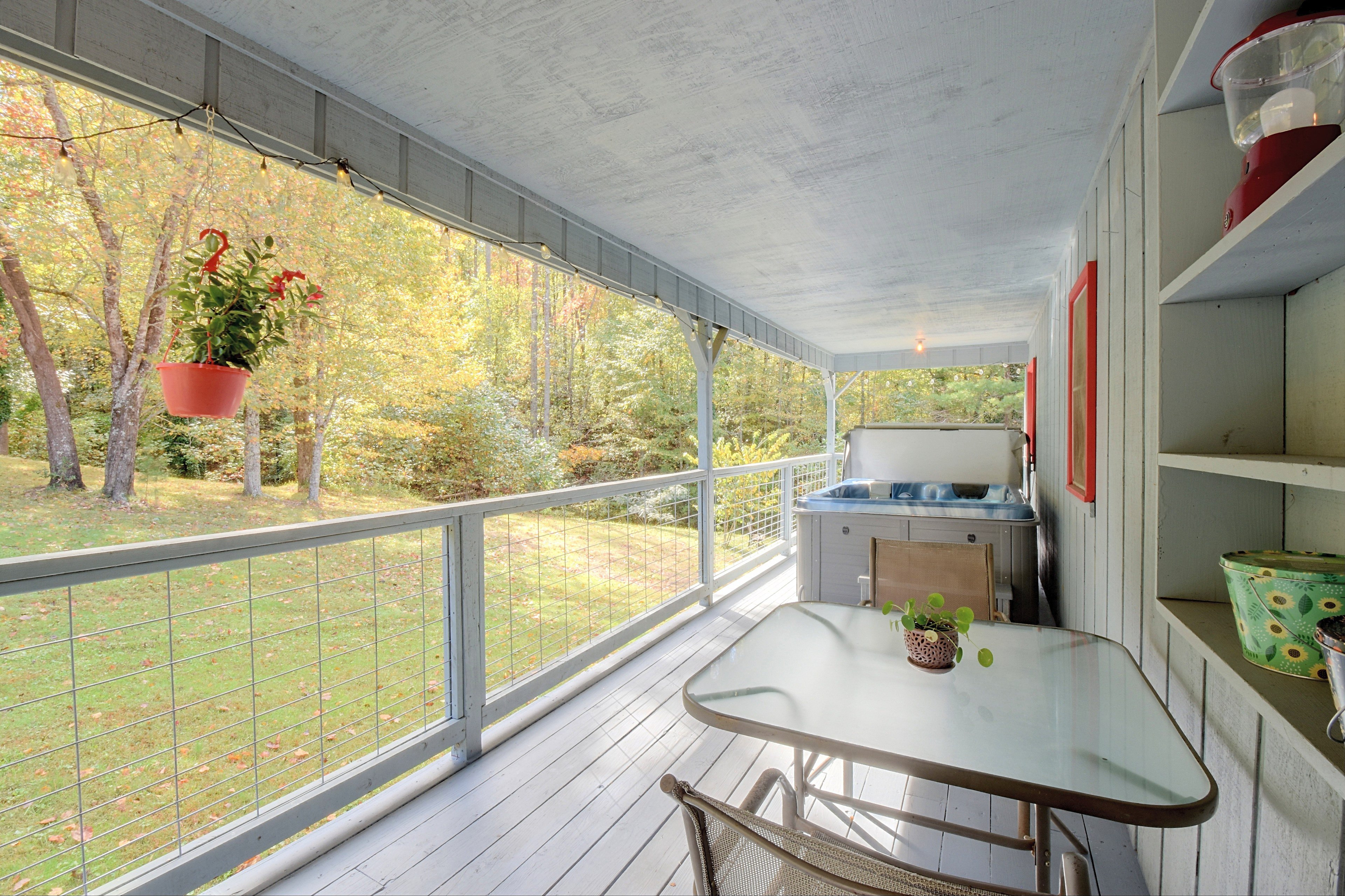 Covered Patio | Hot Tub