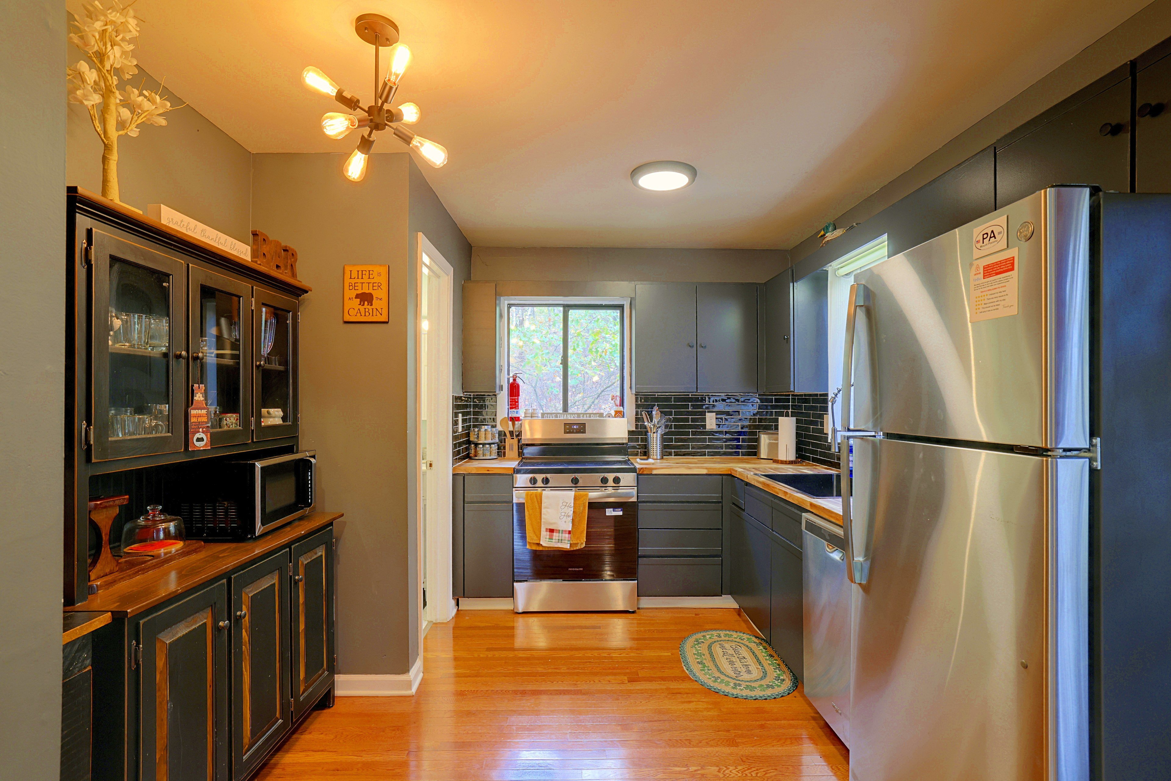 Kitchen | Fully Equipped | Toaster Oven | Coffee Maker