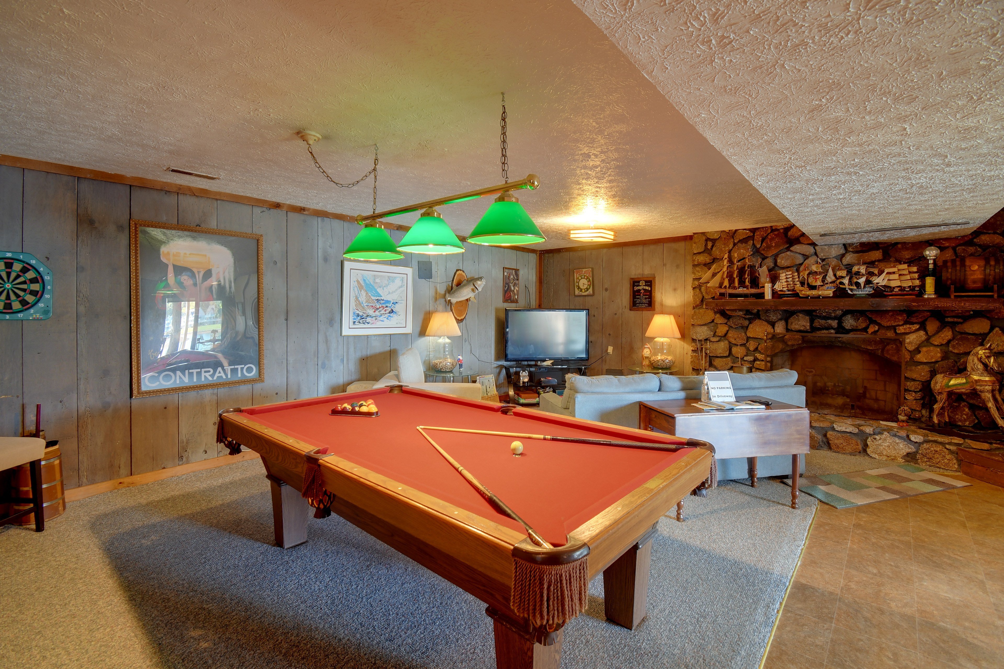 Living Room | Pool Table | Board Games | 3-Story Home
