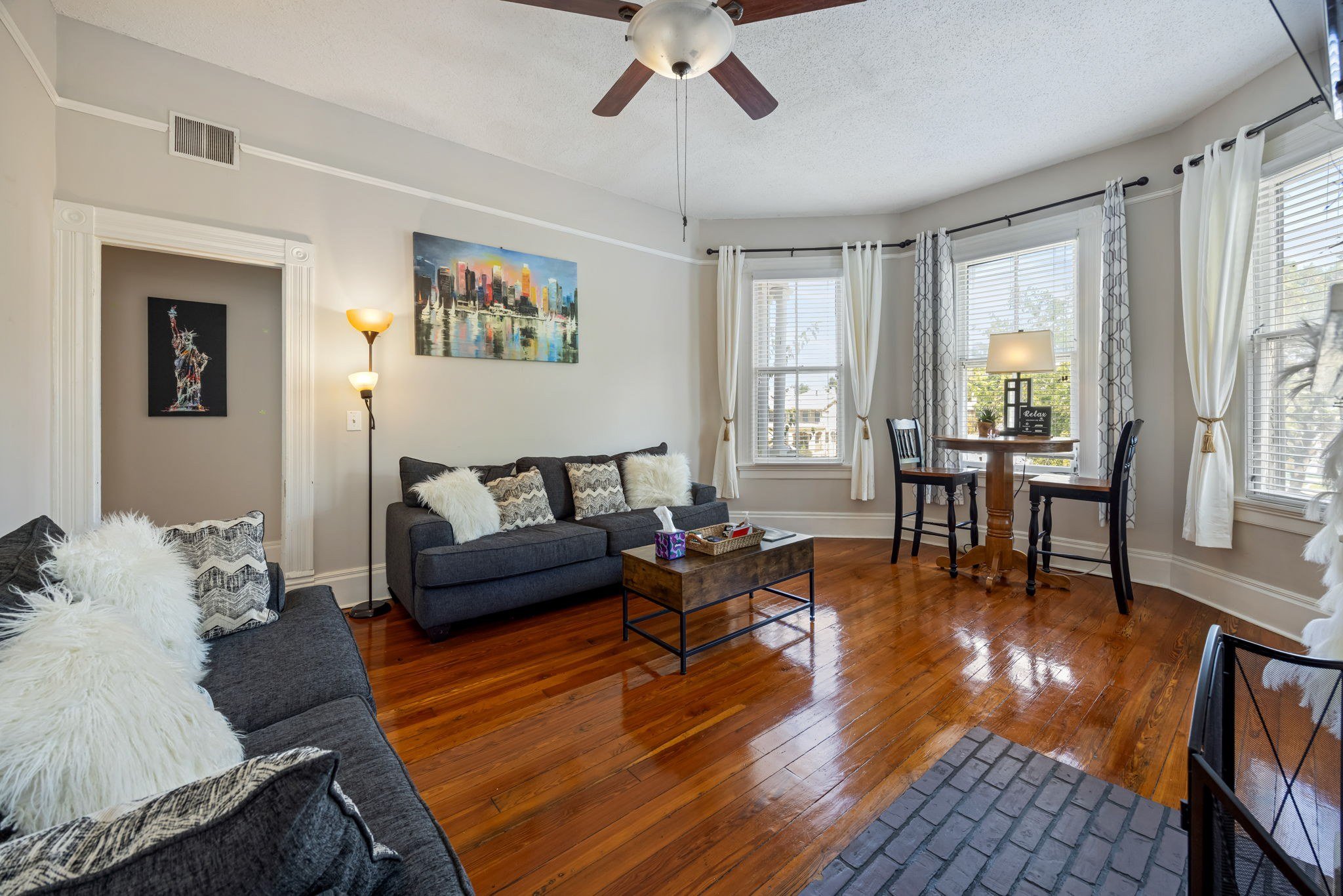 Augusta Vacation Rental | 2BR | 1BA | Stairs to Access | 1,300 Sq Ft