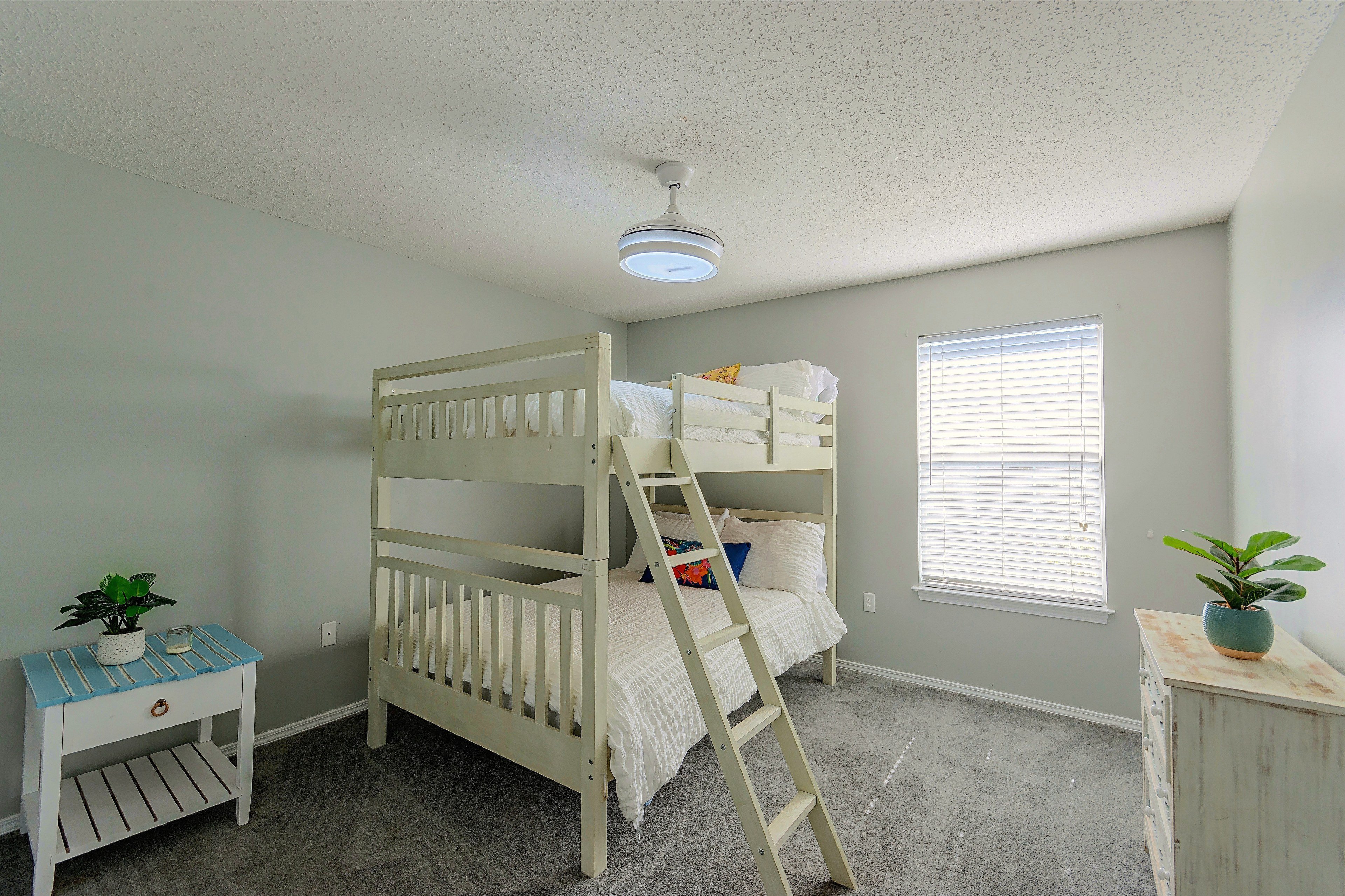 Bedroom 3 | Full Bunk Bed | Upper Level