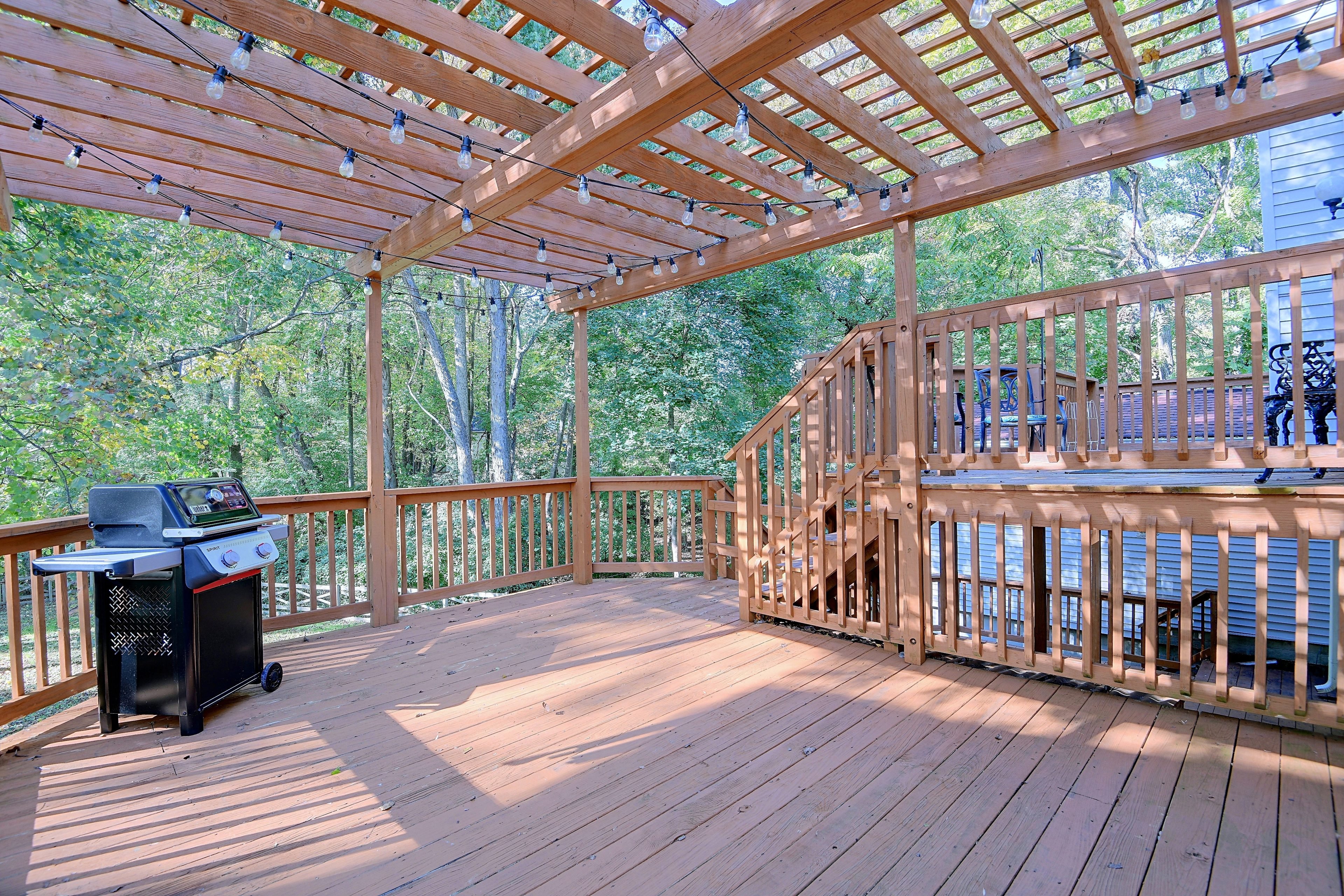 Tiered, Furnished Deck