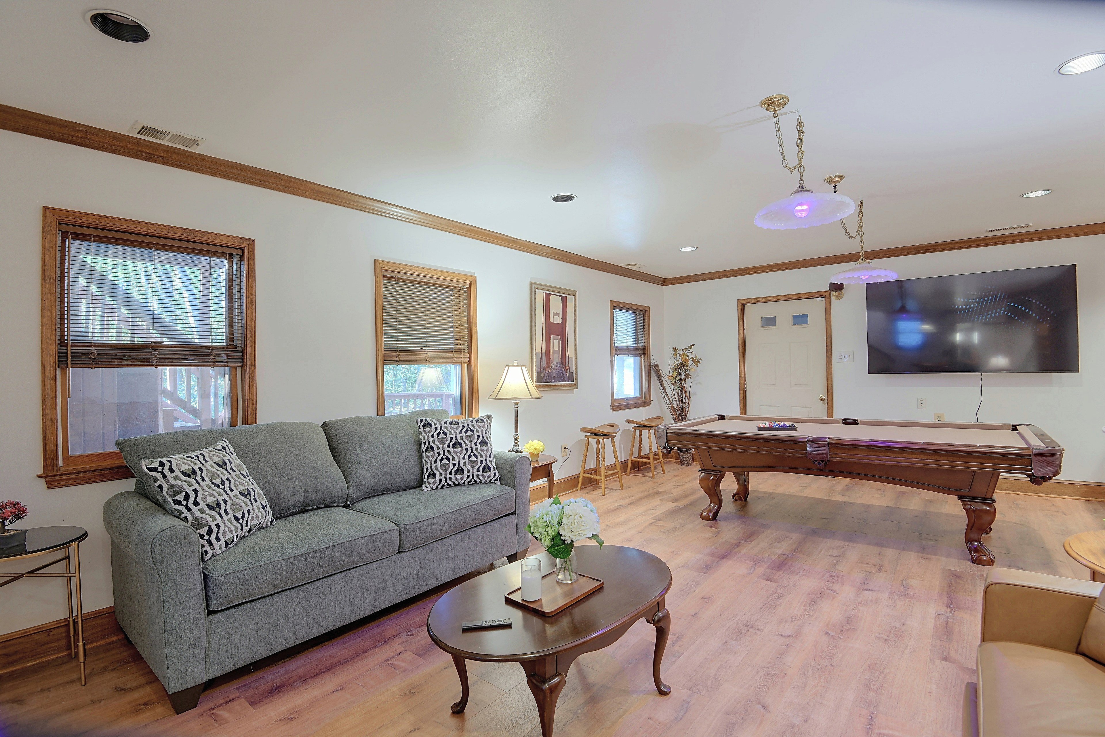 Game Room | Queen & Twin Sleeper Sofas | Lower Level