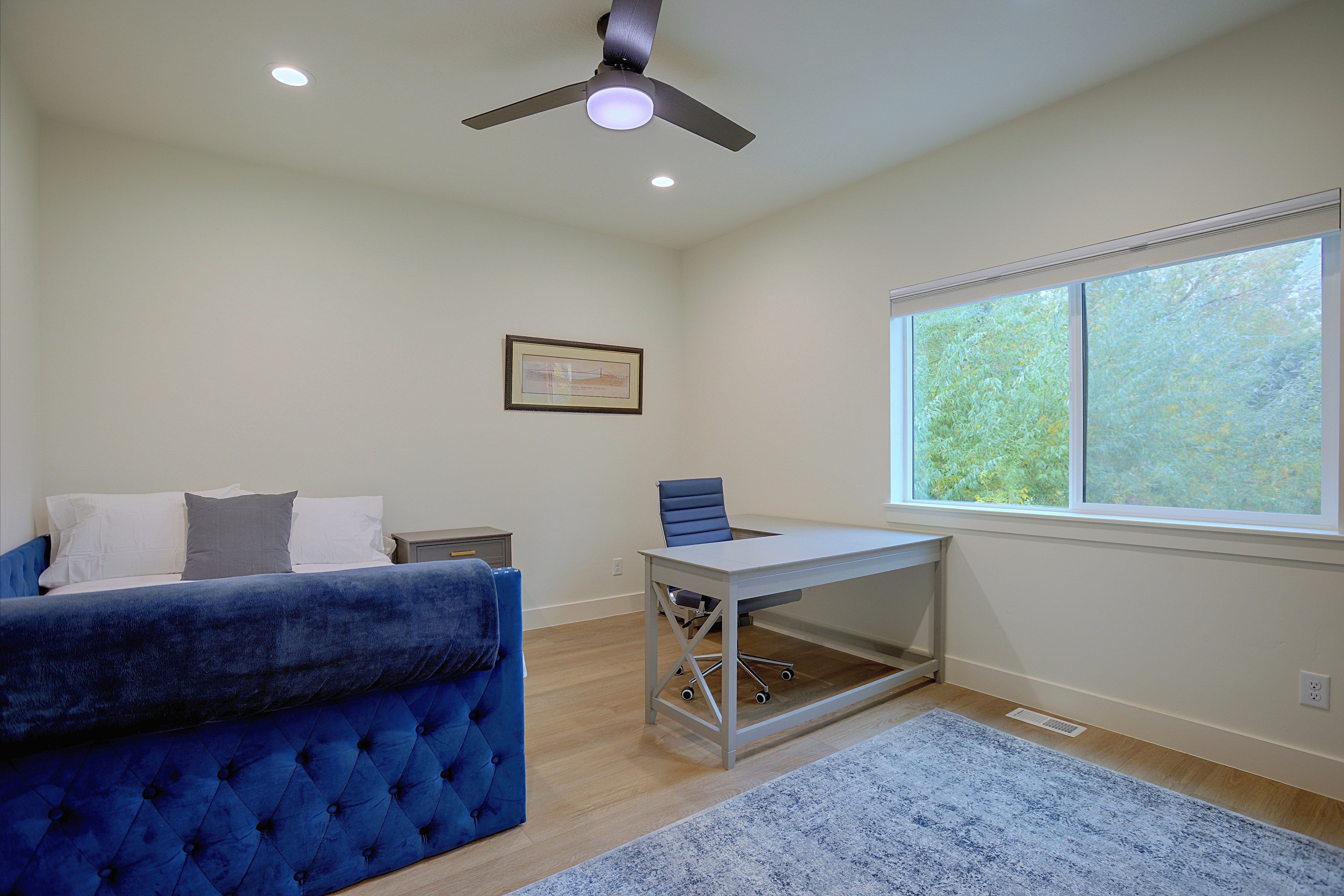 Bedroom | Full Bed | Office Workspace