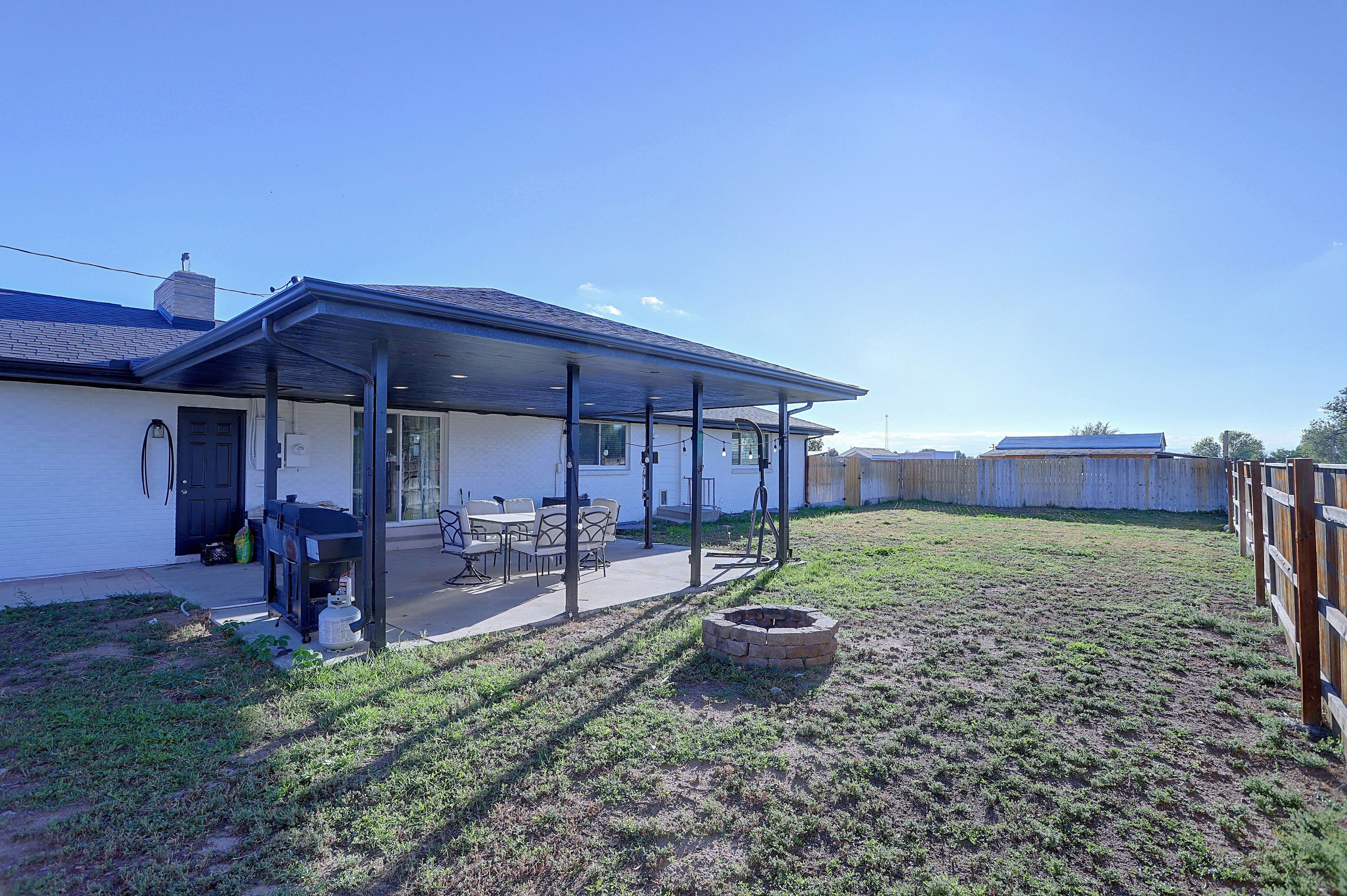 Fenced Backyard