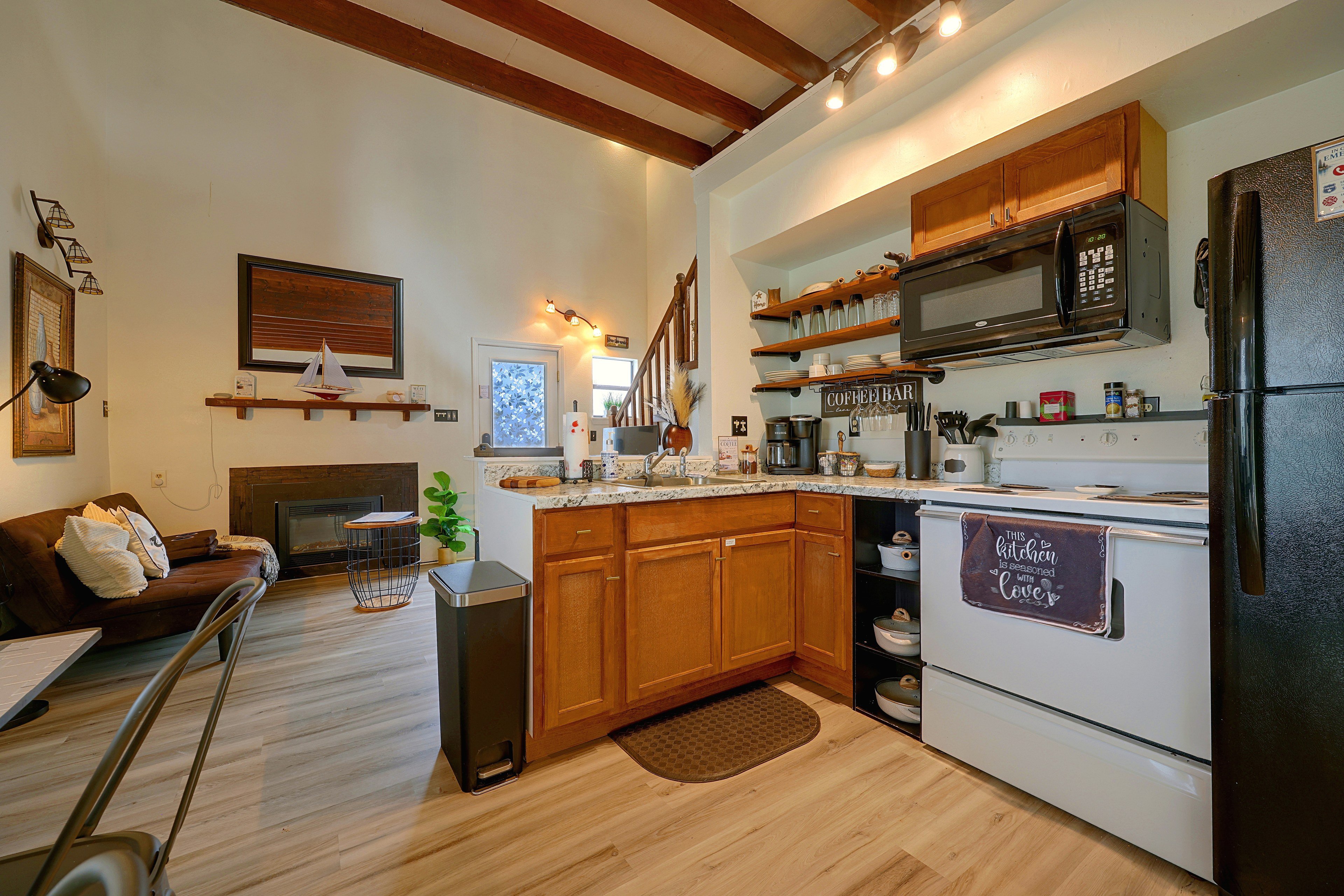 Open Interior | 2-Story Home