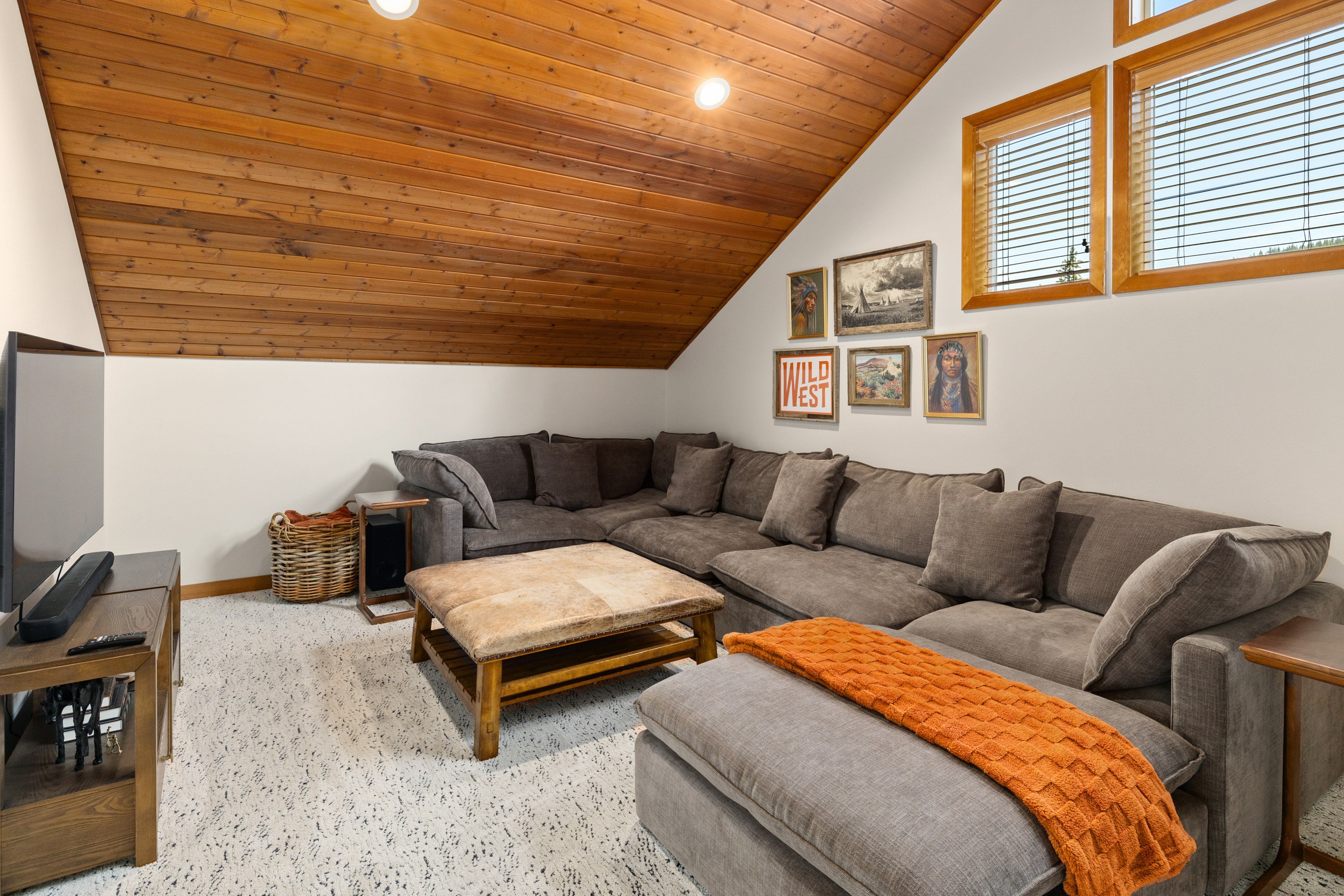 Upper Level Living Room | Smart TV