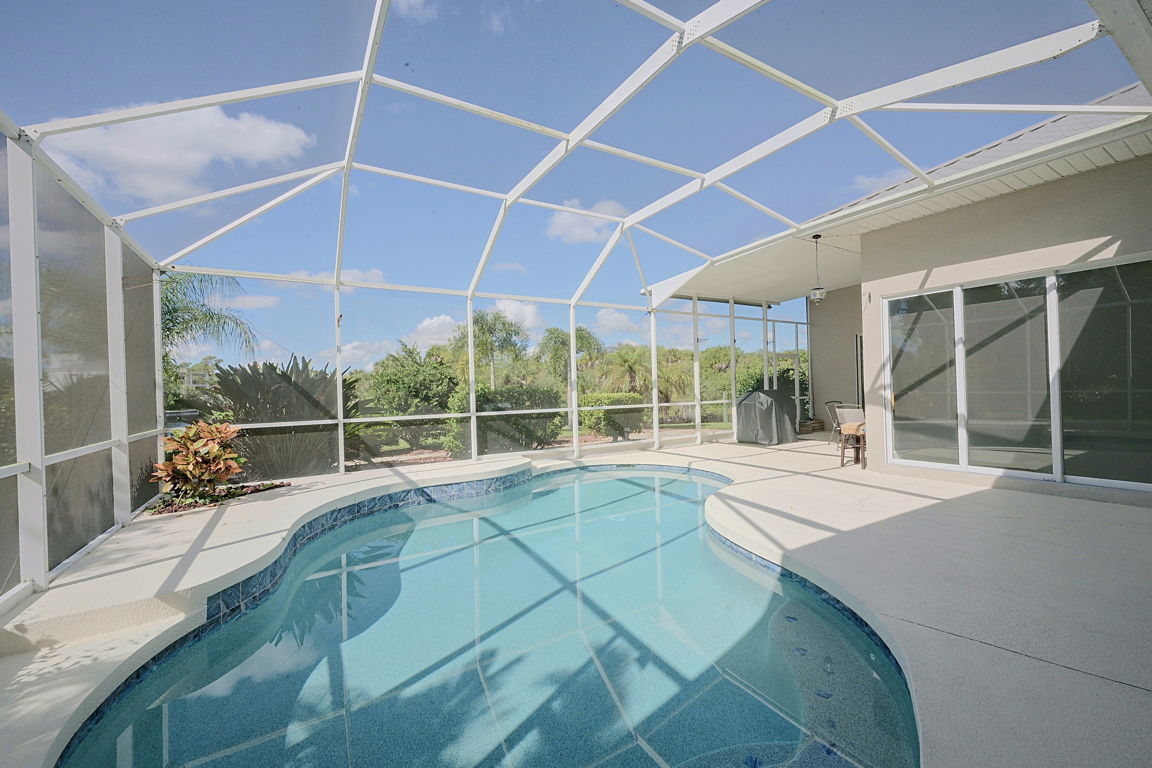 Port Charlotte Vacation Rental | 3BR | 2BA | 2,100 Sq Ft | 1 Step to Enter