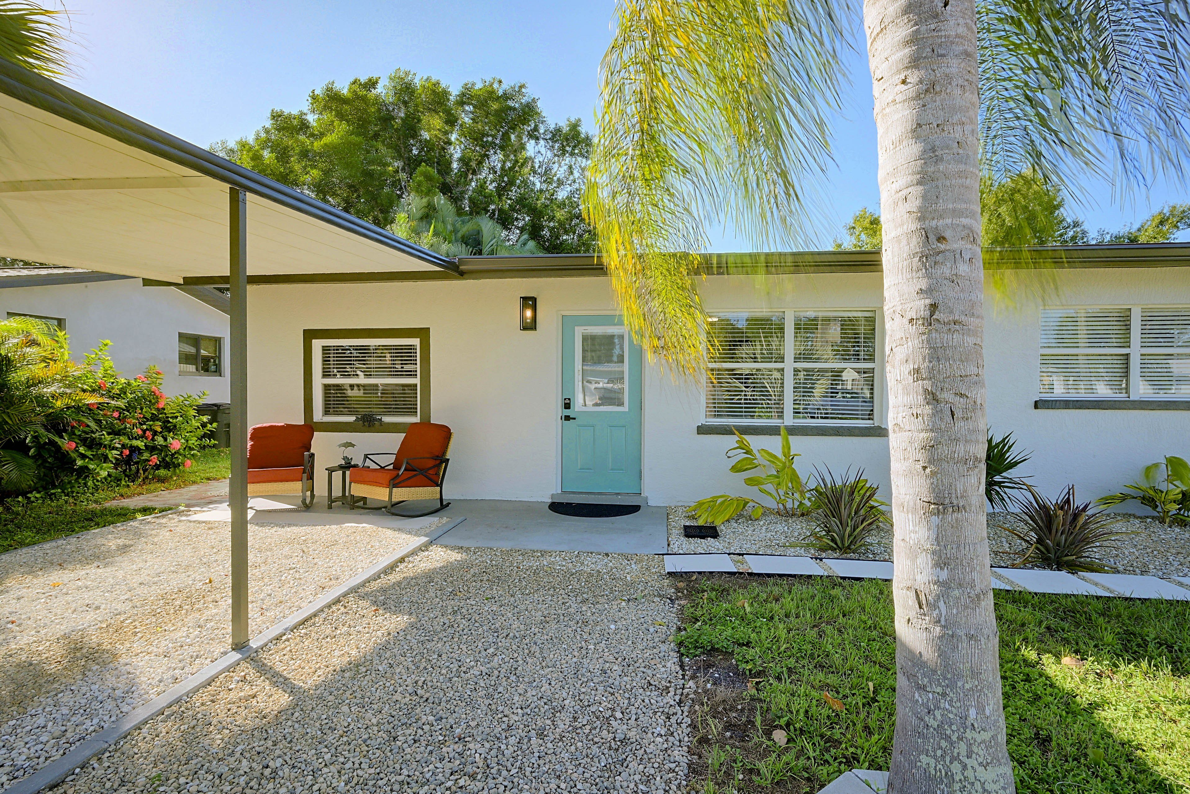 Front Exterior | Single-Story Home