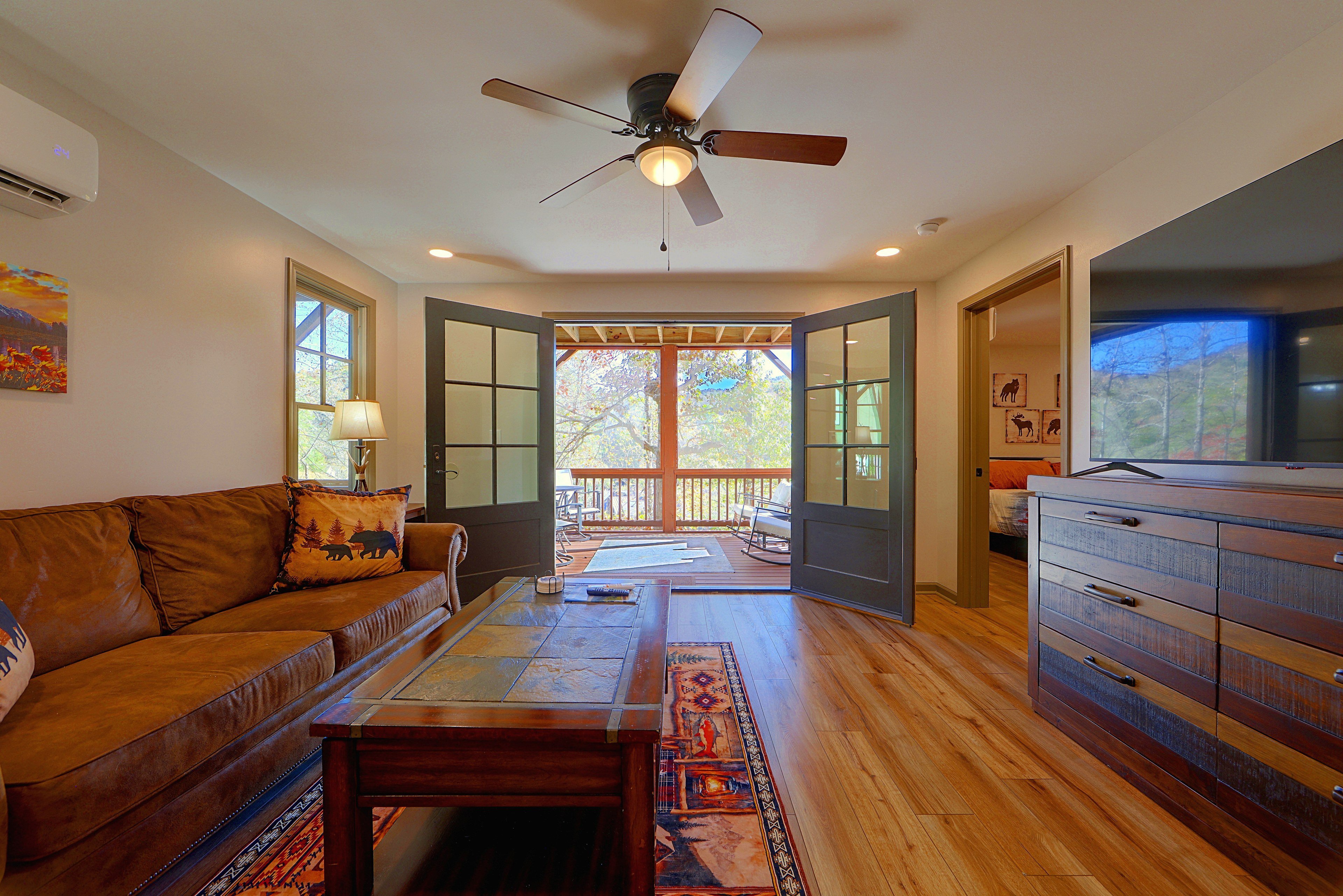 Living Room | Lower Level | Workspace